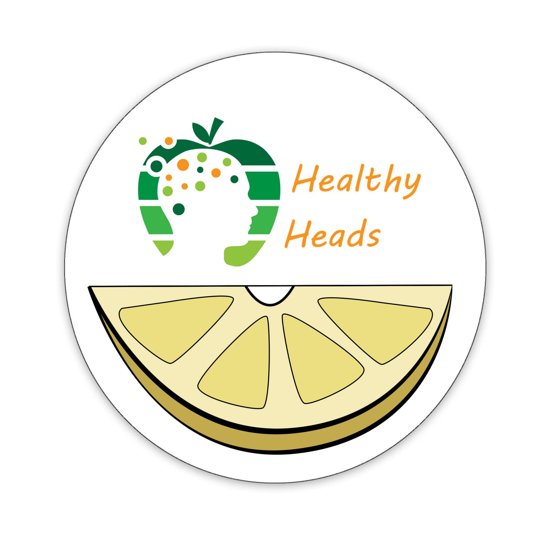 Fruit Slice Shaped NoteKeeper™ Magnet 35 Mil                     